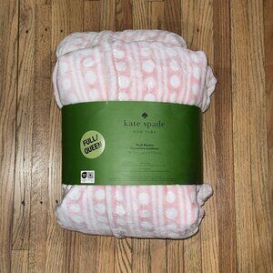 kate spade | Bedding | Kate Spade White With Pastel Pink Stripes